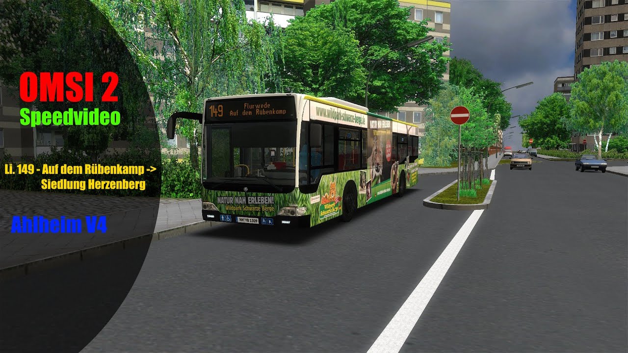 [60 FPS] OMSI 2 Speedvideo Linie 149 | Ahlheim V4 - YouTube
