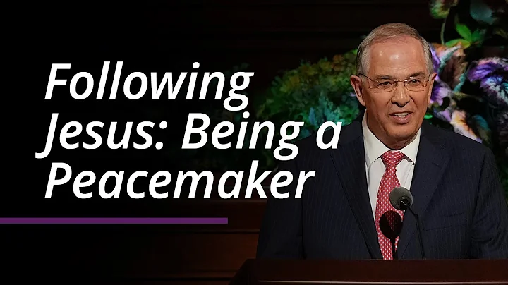 Following Jesus: Being a Peacemaker | Neil L. Ande...