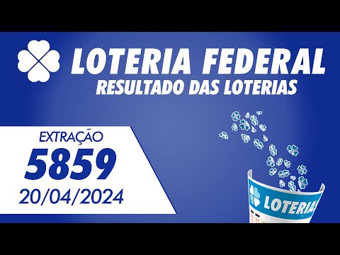 🍀 Resultado da Loteria Federal 5859 – Federal de Hoje 