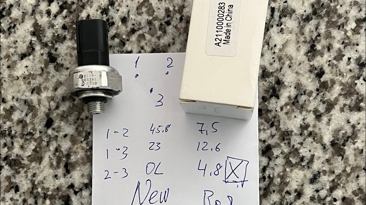 How to test AC conditioning pressure sensor 2110000283 . Sprinter 2500 top roof AC doesn’t work