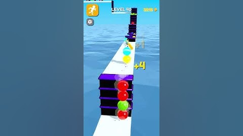 Stack Rider Level 40 | (İOS, ANDROİD) Gameplay Walkthrough #shorts