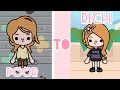 Poor to rich story | Toca Boca | with Its TocaGirl
