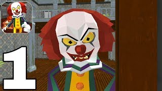 Clown Neighbor Escape  - Level 1 Gameplay Walkthrough PART 1 (iOS, Android) screenshot 2