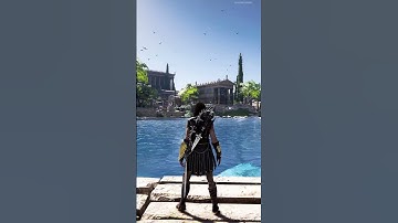 AC Odyssey with Raytracing Reshade Beyond Horizon FX is Amazing !!🔥😱🤩 #shorts