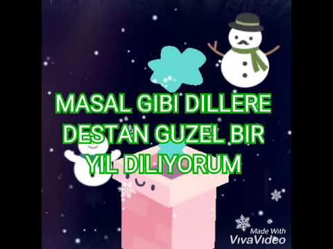 En gozel yeni il tebrik videosu .Yılbaşı kutlama videolari