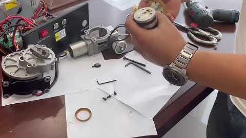 Tutorial on replacing the first stage piston ring of GX CS1-I PCP air compressor.