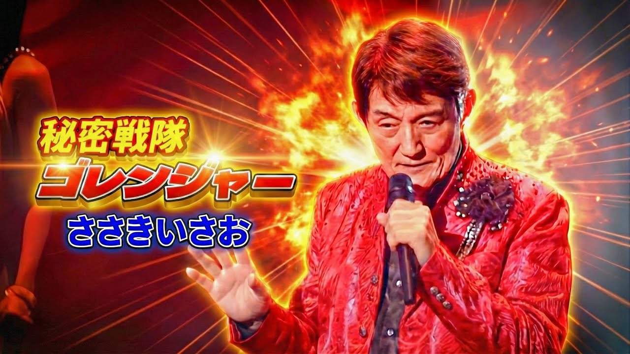 【FHD/歌詞付き】ささきいさお - 秘密戦隊ゴレンジャー / デビュー55周年記念スペシャルライブ【2016.3.6】