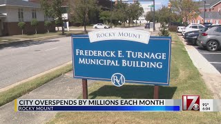 Rocky Mount overspent millions each month