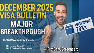 Famous December 2025 Visa Bulletin- End of the Year Gift. I-140. USCIS. EB2 NIW. EB1. EB3. Net Worth