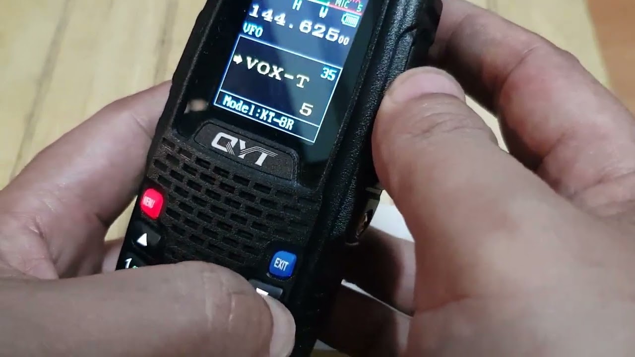 วิธีรีเซทเครื่อง QYT KT 8R