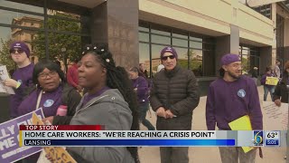 Home care workers: 'We're reaching a crisis point'