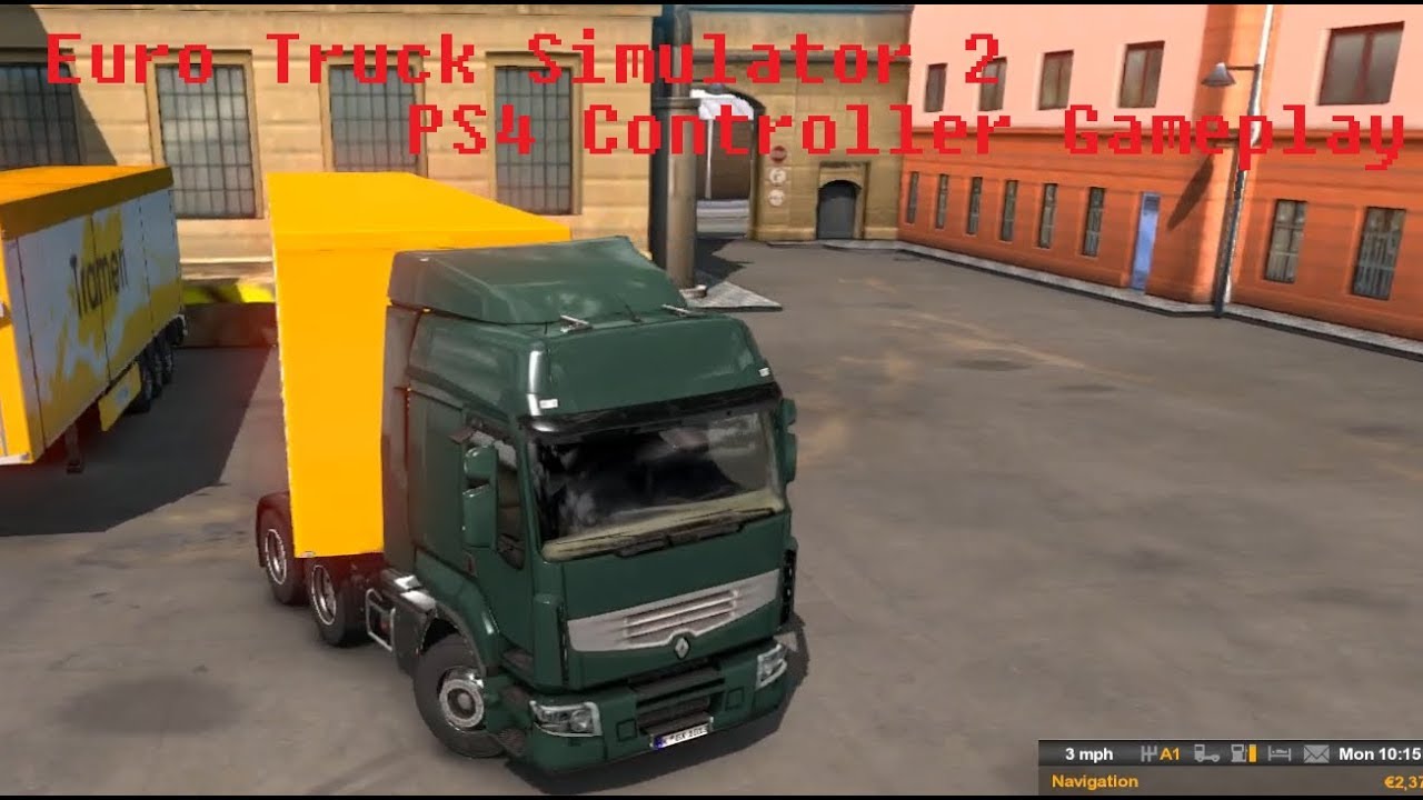 Revenir Brouiller Absolument euro truck simulator 2 manette ps4 ...