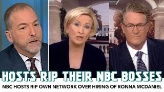 NBC Hosts Rip Own Network On-Air Over Hiring Of Ronna McDaniel