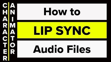How To Instantly Lip Sync Pre-Existing Audio Files in Adobe Character Animator