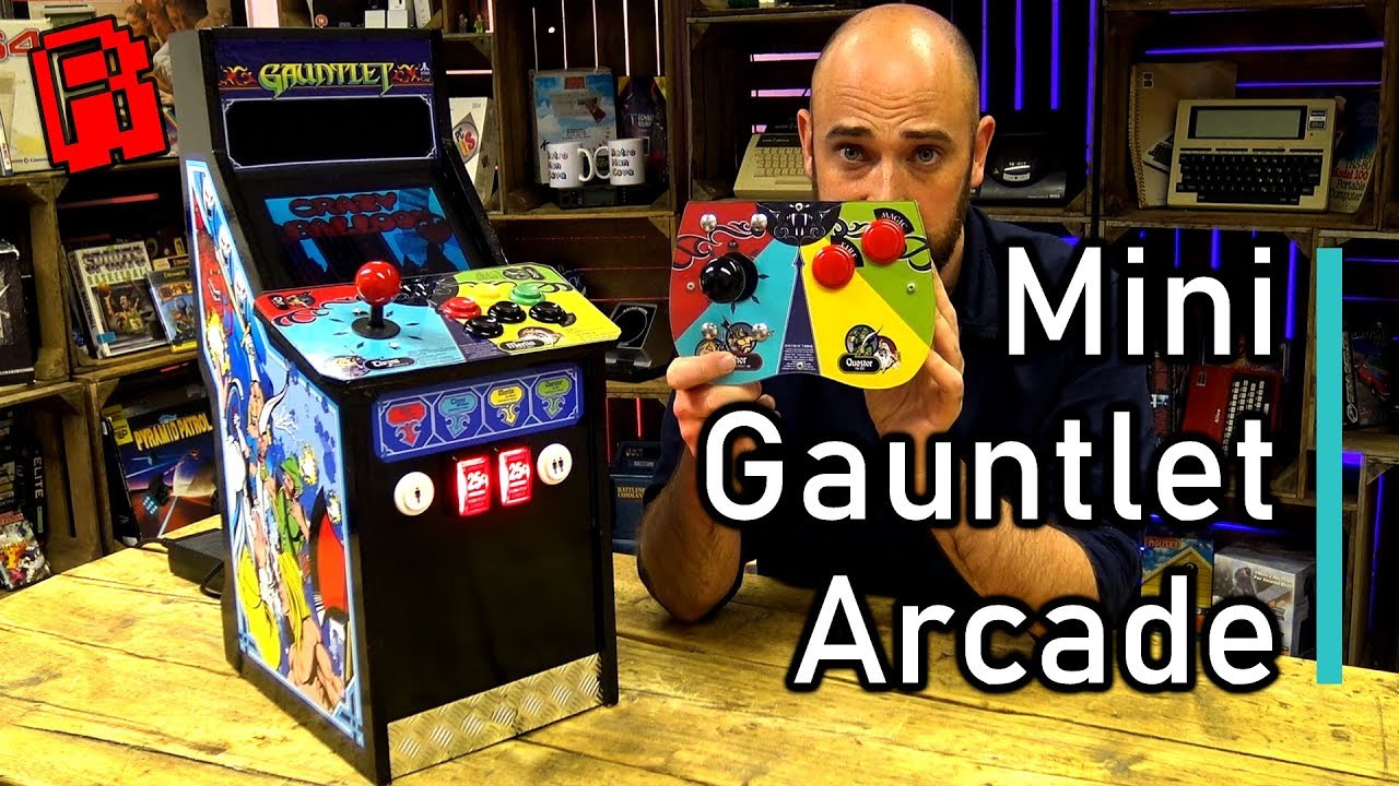 Making A Mini Gauntlet Arcade Cabinet 8 Years In The Making