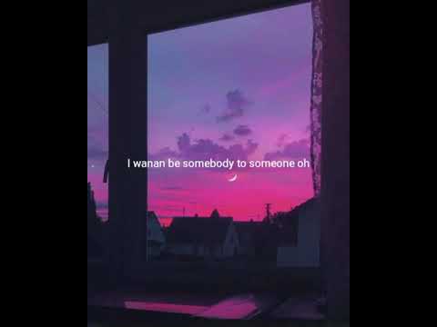 I just wanna be somebody to someone(remix) - tiktok version (lyric) #chilloutmusic #nightsongs