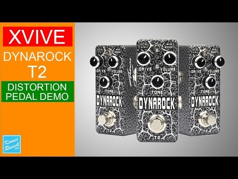 Xvive Dynarock T2 Distortion Pedal Demo