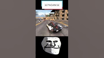 PAGANI X Takedown 3 #gaming #nfs #shorts #ytshorts