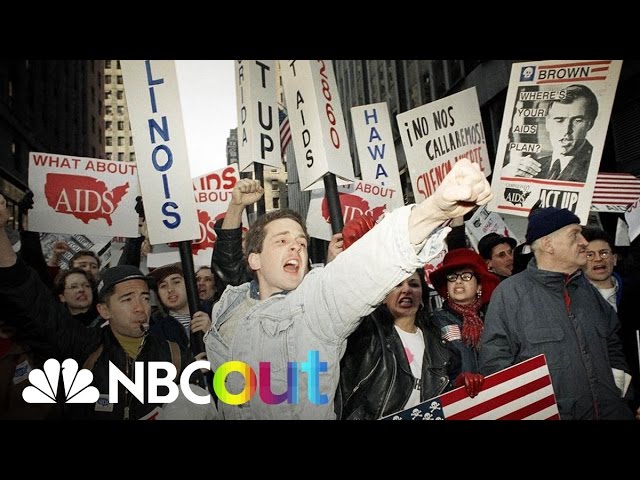 Radical AIDS Activist Group ACT UP | Flashback | NBC Out
