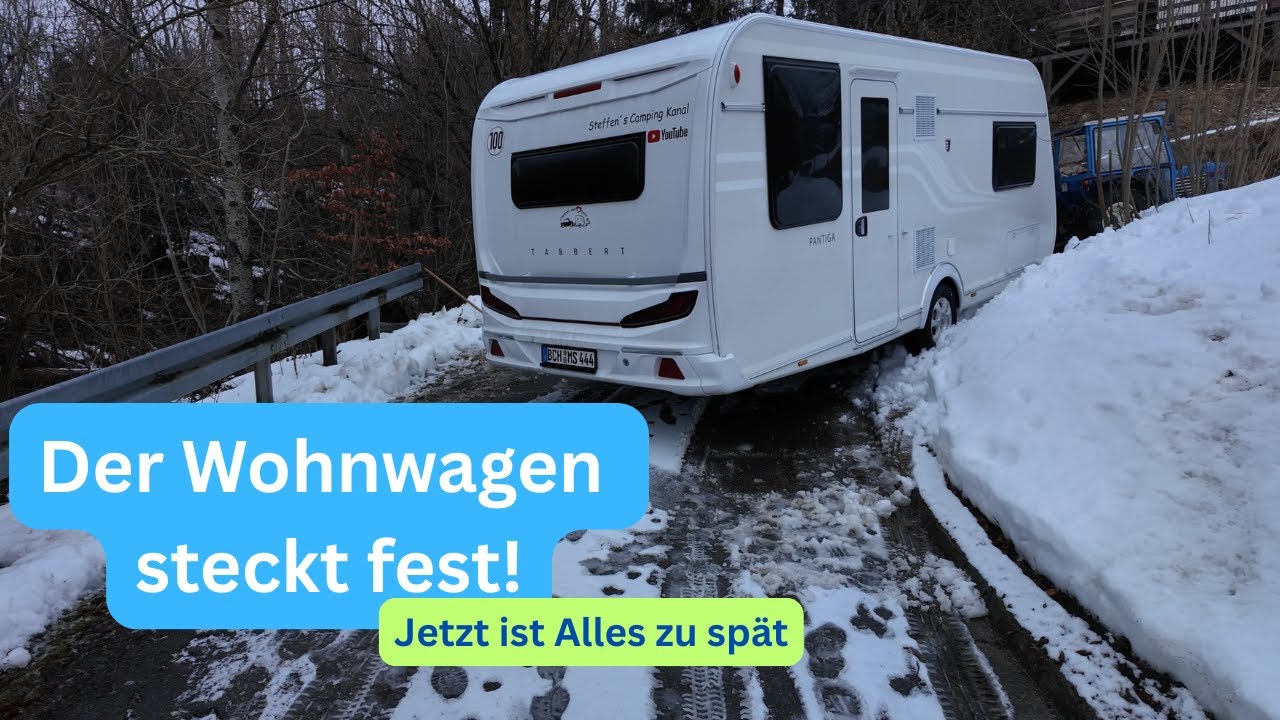 Katastrophen-Anreise ins Allgäu: Erst zugeschneit, dann mit Traktor festgefahren!