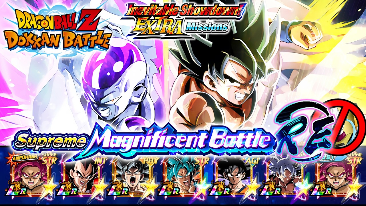 Level 3: Vs. Goku & Frieza (EX) - SUPREME MAG. BATTLE: RE [USS] • DBZ: Dokkan Battle (4K 60FPS)