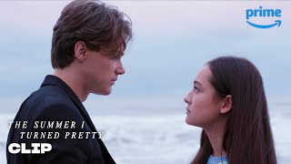 Belly and Conrad's Epic First Kiss | The Summer I Turned Pretty | Prime Video