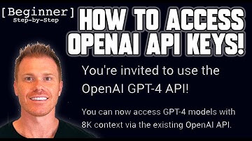 How to Access OpenAI API Keys for GPT-4 - Step by Step Guide