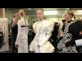 Fashion week  interview backstage chez jw anderson