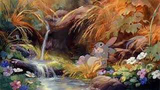 Beautiful Autumn in a Magical Forest ✨ Fairytale Ambience | Disney Oldies Playing in Another Room screenshot 4