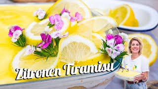 Zitronen Tiramisu | so frisch und lecker | Felicitas Then