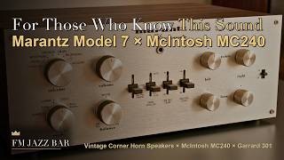 5H Deep Bass Jazz Bar 🎶 After Hours | Warm Tubes | Vintage Corner Horn Speakers × McIntosh MC240 screenshot 2