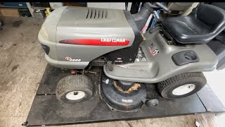 Craftsman LT 2000 Riding Mower Service