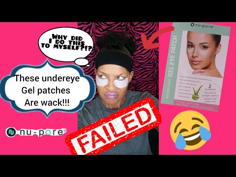 Nu-PORE eye patches #FAIL  #HonestOpinion
