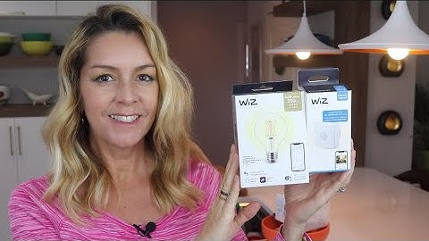 In-home review: Wiz Edison/filament smart bulbs and Motion Sensor