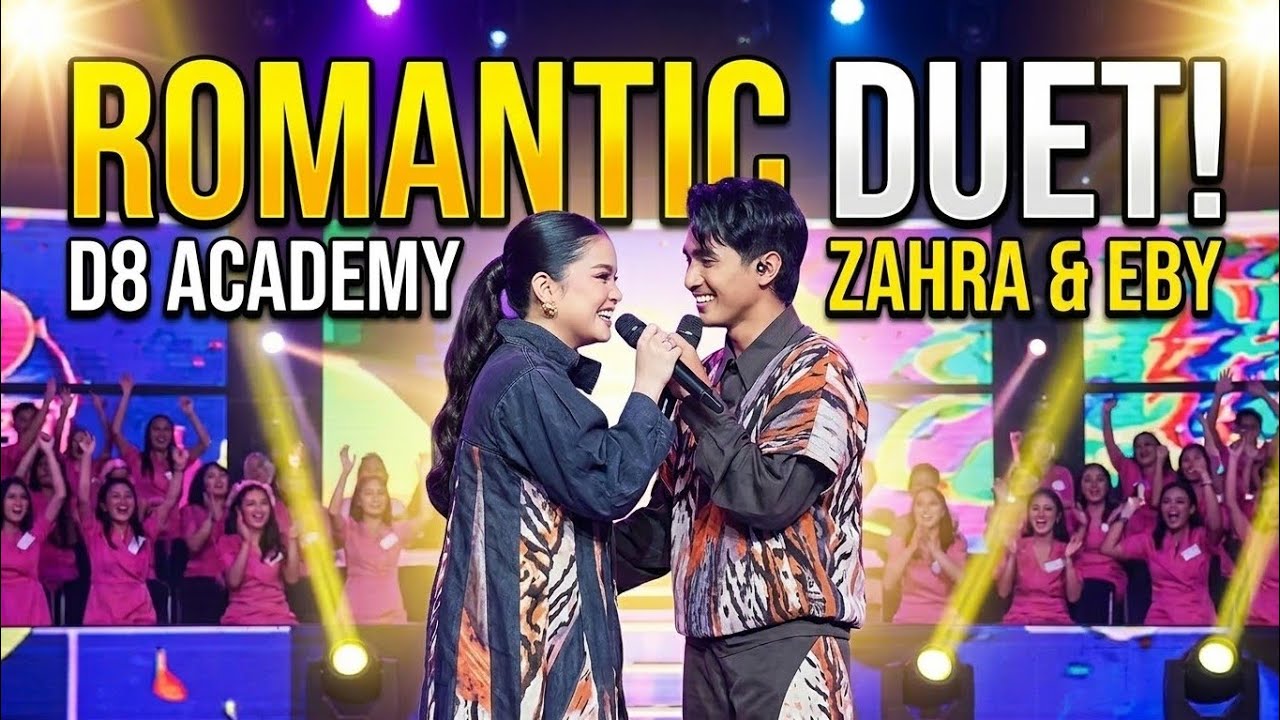 Gombalan Eby Bikin Zahra Klepek-Klepek Lanjut Nyanyi Lagu "Saat Bahagia", Penonton Baper Parah! 😍🔥
