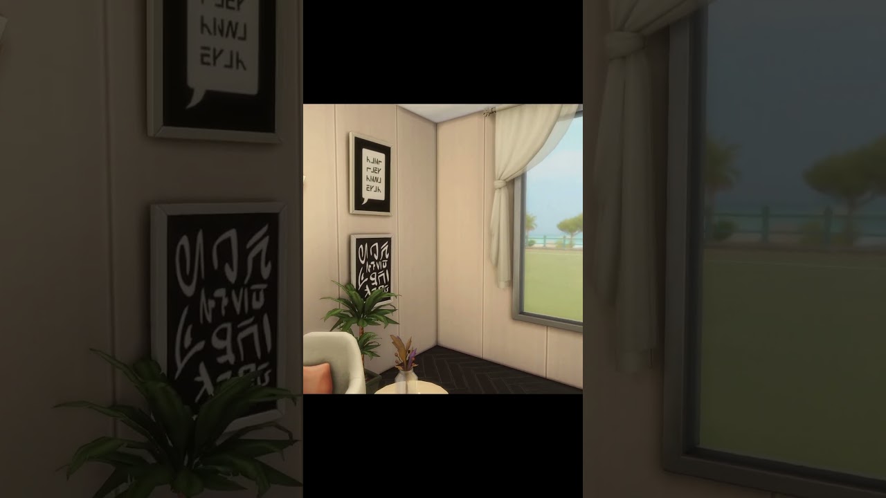 Building a Study with the Book Nook Kit in the Sims 4 | Stop motion build | Library Room Build