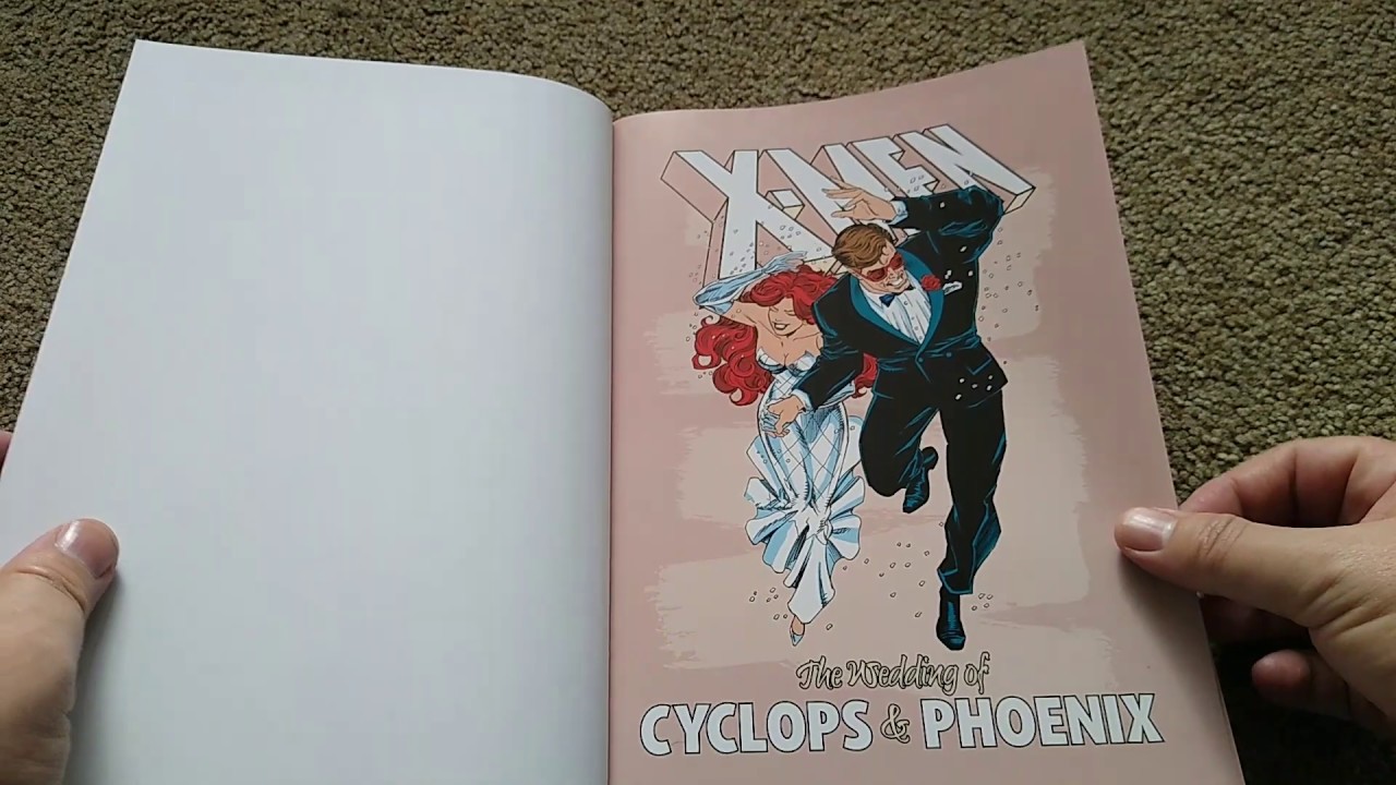 X-Men Wedding of Cyclops & Phoenix review