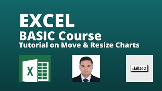 Move and Resize Charts  - Microsoft Excel Basic Course