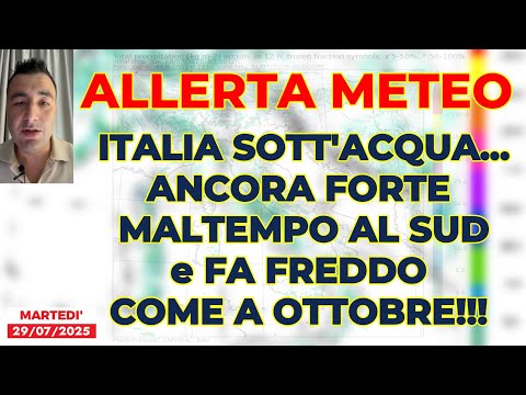 Allerta Meteo, forte maltempo e freddo incredibile: estate k.o. sull'Italia. Le previsioni