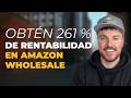261% de ROI avec la vente en gros sur Amazon