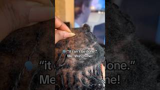 Microlocs With Extensions for Uneven Hair | Low Tension Installation