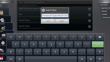 How to Configure and Diagnose LDAP on the Avaya Desktop Video Device (ADVD) R1.1