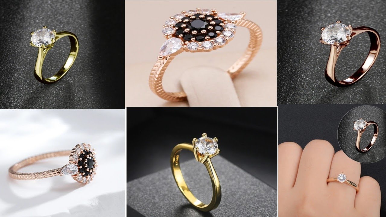 ring designs for women's gold !!2024 Women's fashion trends - YouTube