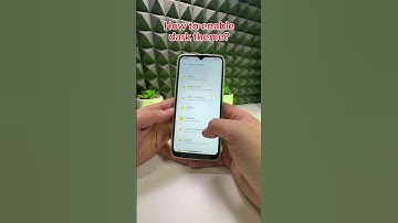 HOW TO ENABLE DARK THEME ON ULEFONE NOTE 16 PRO? #tutorial #howto #smartphone #fyp #android