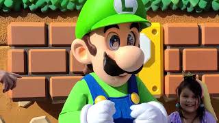 Mario And Luigi Close Up 8K - Super Nintendo World - Universal Studios Hollywood, Ca