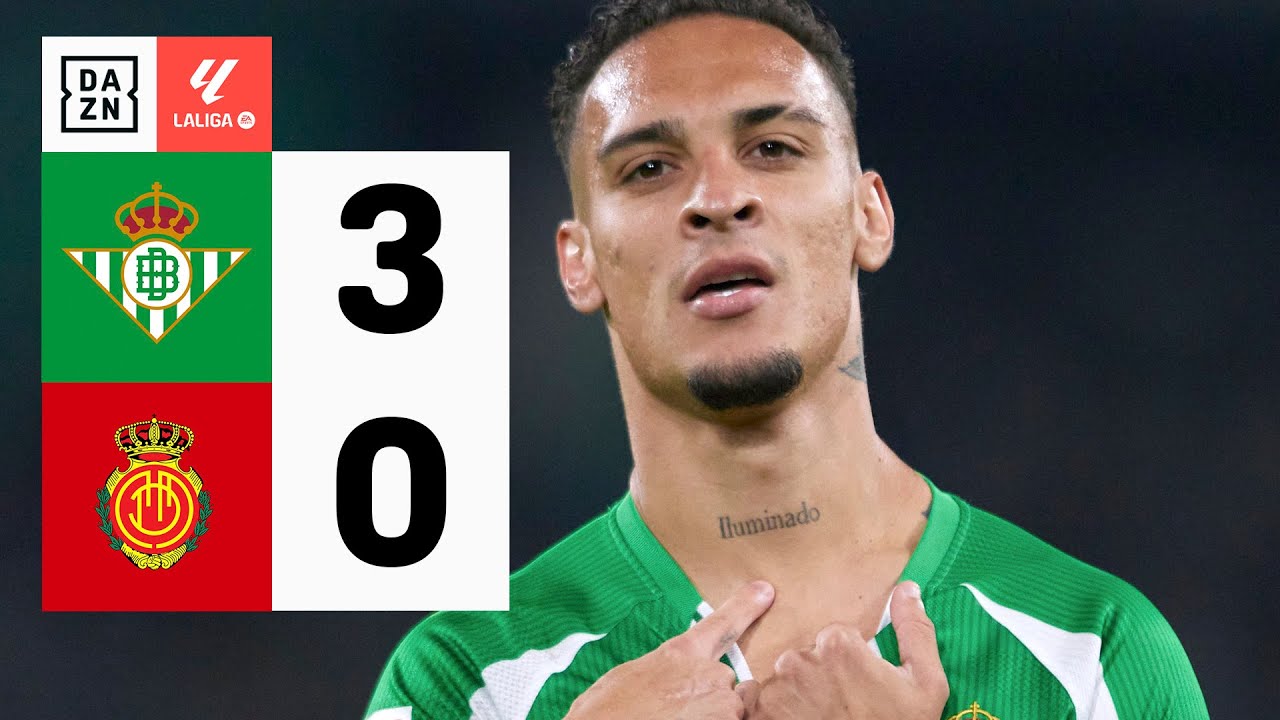Real Betis vs RCD Mallorca (3-0) | Resumen y goles | Highlights LALIGA ...