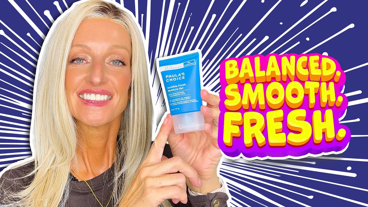 💧 Best Moisturizer for Oily Skin? | Paula’s Choice Gel Review 