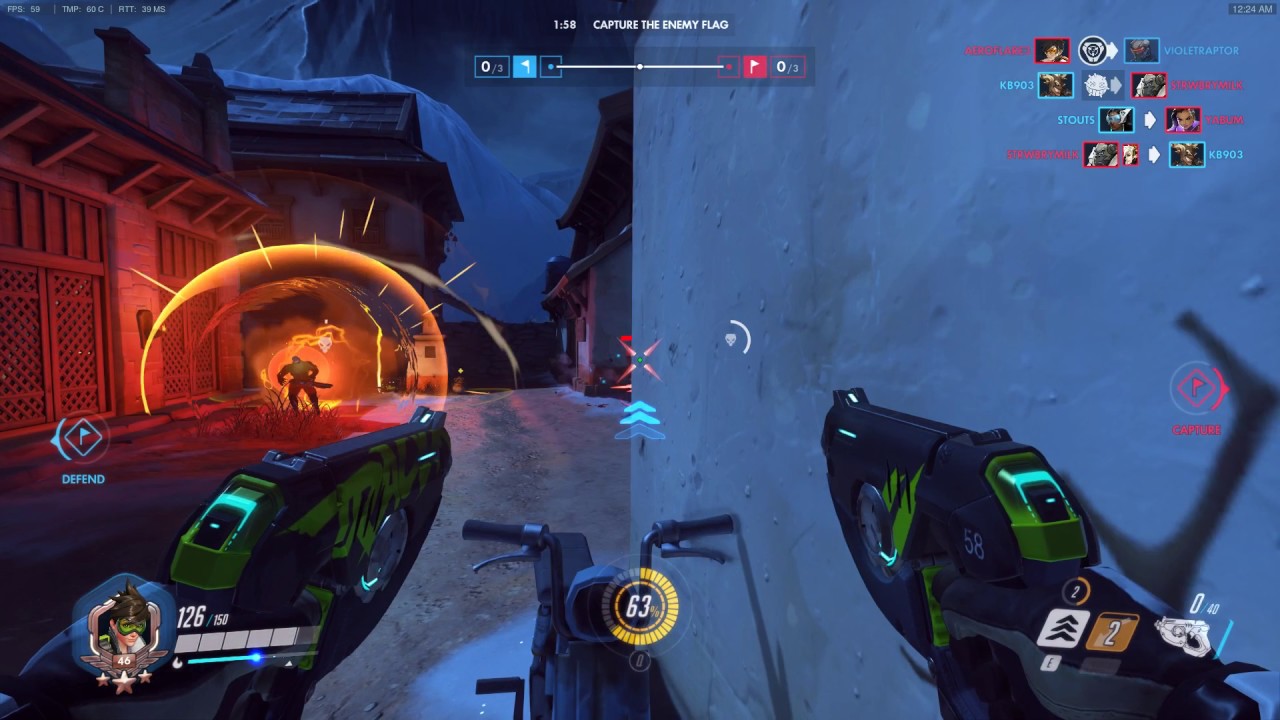 Overwatch Raptors Overwatch CTF: Raptor goes 15 and 4 on Tracer w/ PotG and Score Board ...