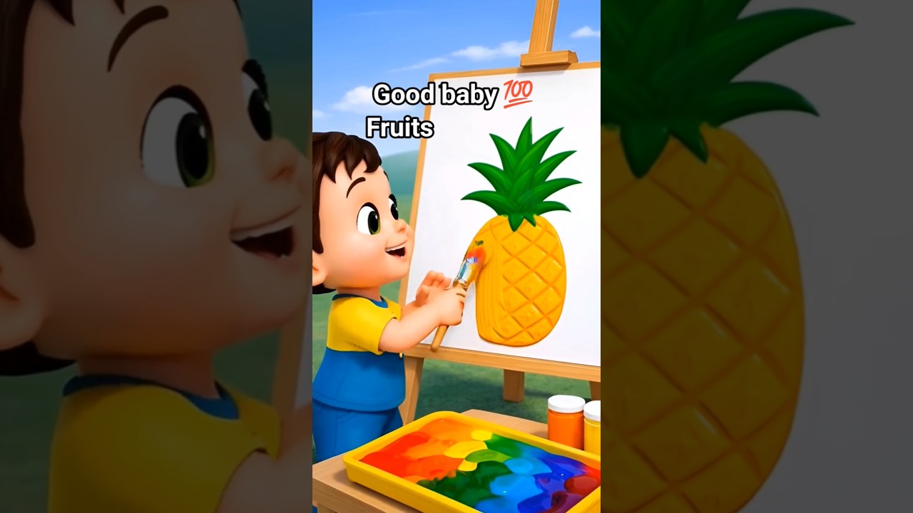 //school baby fruits🍍// 