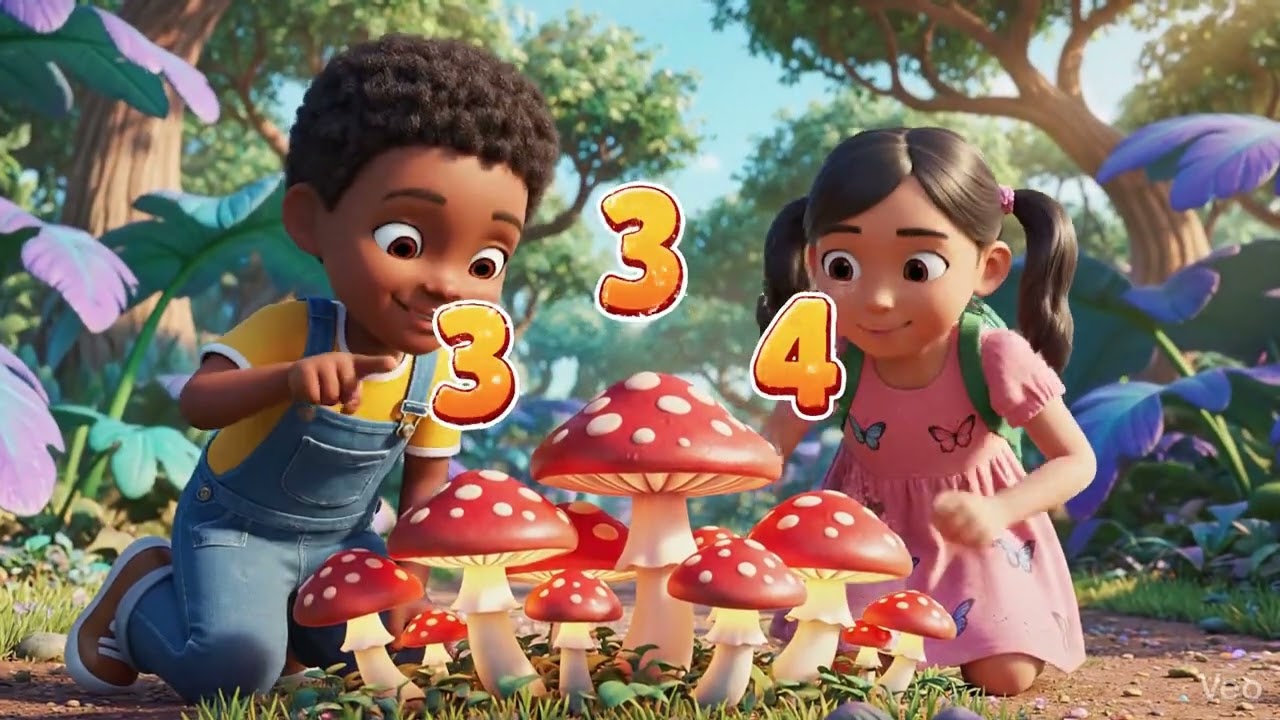 Kid counting 123 ￼